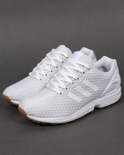 adidas zx flux white women's.